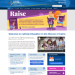 Catholic Education Diocese of Cairns website homepage